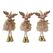 Dameco Aufsteller Rentier, 3er Set