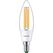 Philips Filament-Kerzenlampe, B35 E14, transparent, 40 W
