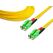 Lightwin High Quality Duplex LWL Patchkabel, SM, 2x LSH/APC, Länge: 5 m