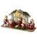 Boltze 2086342 Dekorative Statue & Figur Beige, Braun, Rot Keramik, Kunststoff, Holz