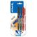 Pilot FriXion Ball Stick Pen Schwarz, Blau, Rot 3 Stück(e)