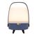 Kooduu Lite-up PLAY Mini Tragbarer Mono-Lautsprecher Blau, Weiß, Holz 8 W, Farbe: Blau, Weiß, Holz