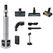 Samsung VS80F28DFP 2-in-1-Stabstaubsauger Batterie Trocken HEPA, Micro Beutellos 0,5 l 770 W Schwarz, Grau