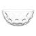 LEONARDO CUCNA OPTIC Snackschale 3,5 l Rund Glasfaser Transparent 1 Stück(e)