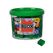 Simba Toys Blox - 100 4er Bausteine grün - kompatibel mit bekannten Spielsteinen, Farbe: Grün