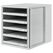 HAN Schrank-Set Polystyrol Grau