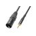 PD-Connex 177101 Audio-Kabel 0,5 m XLR (3-pin) 3.5mm Schwarz