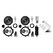 Pioneer TS-FIAT-DUCATO Autolautsprecher Rund 2-Wege 350 W 2 Stück(e)