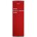 Severin RKG 8983 Kühl- und Gefrierkombination Freistehend 246 l Rot, Farbe: Rot