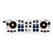Hercules 4780921 DJ-Controller 2 Kanäle Schwarz, Weiß, Gelb