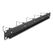 DeLOCK 19″ Kabelmanagement Rangierpanel mit 5 Metallbügel 1 HE schwarz