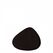 Sola Glasuntersetzer triangle PVC schwarz 14 x 11.5 cm - Elements Ambiente