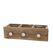 DecoFinder 600-37595-017 Blumenkübel Drinnen/Draußen Pflanzgefäß Freistehend Holz