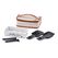 Trisa Journey Deluxe Raclette Grill 2 Person(en) Beige, Schwarz, Braun, Weiß