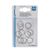 Rieffel 8050 SB/10/20 Schlüsselring/Etui Silber