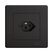 Feller 87003.GMI.A.60 Steckdose Type 13 Schwarz