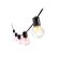 Philips Hue White and Color ambiance Hue Festavia Globe Outdoor Lichterkette, 7 m Erweiterung