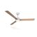 Philips Civx Deckenventilator mit Beleuchtung 32 W (Ventilator) + 24 W (Leuchte)