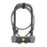Yale YUL3C/14/230/1 Fahrradschloss Schwarz 115 mm U-Schloss