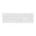 Contour Design Active Key AK-C8100F Tastatur USB QWERTZ CHE Weiß