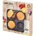 RBV Birkmann Burger Brötchen-Blech Laib und Seele 28x28cm Ø12cm 4-fach