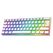 Deltaco Gaming GAM-175-W-CH Tastatur USB QWERTZ Schweiz Weiß, Farbe: Weiß, Länge: 1,8 m
