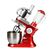 Ohmex OHM-SMX-6100/BLX Küchenmaschine 1200 W 6,5 l Rot, Edelstahl