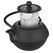 Ibili 620012 Teekanne 1200 ml Schwarz