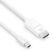 PureLink IS2100-010 Videokabel-Adapter 1 m Mini DisplayPort HDMI Weiß