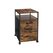 Vasagle OFC71X Aktenschrank Partikelbord, Stahl Schwarz, Braun