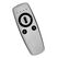 Shelly Plug & Play Blu Remote Control ZB white Fernbedienung ZigBee Universal Drucktasten, Tasten drücken/Rad