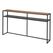 Yamazaki Konsolentisch mit Regal, Farbe: Schwarz, Holz