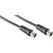 NIWOTRON 09-6356 Koaxialkabel 2,5 m IEC Schwarz