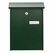 BURG-WÄCHTER Daily 5861 GR Briefkasten Grün Wandmontierter Briefkasten Stahl