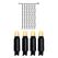 Star Trading 491-12-1 Lichterkette 1 m 98 Lampen LED