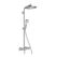 Hansgrohe Crometta S Duschsystem 2 Kopf/Köpfe Wand Chrom