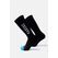 NABOSO Knee High Recovery Socks Unisex Sportsocken Schwarz 1 Paar(e)