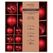Inge‘s Christmas Decor 12002 P418 Christbaumschmuck Kugel-Weihnachtsschmuck Glas Rot 16 Stück(e)