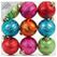 Inge‘s Christmas Decor 81074G136 Christbaumschmuck Kugel-Weihnachtsschmuck Mehrfarbig 9 Stück(e)
