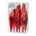 Inge‘s Christmas Decor 81160 Spezifisches Weihnachtsornament Kunststoff Rot 6 Stück(e)