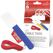 Label-the-cable LTC 2630-10 Kabelbinder Kabelbinder mit Klettverschluss Polyethylen, Nylon Rot, Gelb, Blau, Weiß 10 Stück(e)