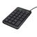 Trust 22221 Numerische Tastatur Laptop / PC USB Schwarz