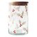 Wunderle 71881 Glas Rund Rot, Transparent, Weiß, Holz