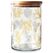Wunderle 71884 Glas Rund Beige, Grau, Transparent, Holz
