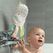 Fehn 054576 Baby-Badeschwamm Schwamm-Handschuh Mehrfarbig