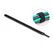 DeLOCK Klett-Kabelbinder L 250 x B 12 mm schwarz 10 Stück