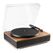 Fenton RP305 Plattenspieler mit Direktantrieb Schwarz, Holz Manuell
