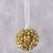 Boltze 2083333 Christbaumschmuck Kugel-Weihnachtsschmuck Metall, Eisen Gold 1 Stück(e)