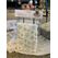 dameco 81706 Christbaumschmuck Deko-Schnee Plüsch, Polyester Silber, Weiß 1 Stück(e)