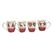 dameco 90507 Tasse Mehrfarbig Universal 4 Stück(e)